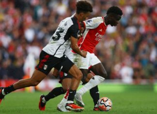 Арсенал и Фулам во меч со летири гола одиграа без победник