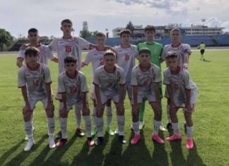 Младите македонски фудбалери на дво-меч со Турција