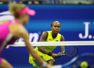 Коко Гауф се изнамачи во првата рунда и закажа со 16-годишната Адреева