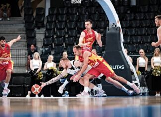 (ВИДЕО) Ништо ново, македонските кошаркари со трет убедлив пораз во Талин