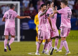 (ВИДЕО) Ново „не реално“ шоу на Меси во мечот со осум гола