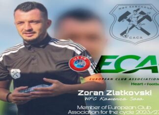 ЖФК Каменица Саса е дел од Европската клупска асоцијација