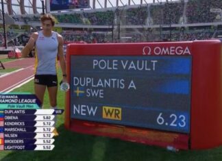 (ВИДЕО) Дуплантис го собори сопствениот светски рекорд