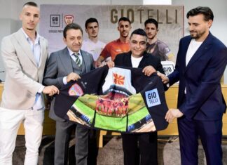 Џиотели со поддршка за Фудбалската федерација на Македонија