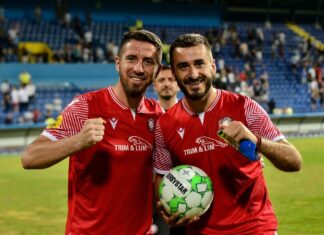 (ВИДЕО+ГАЛЕРИЈА) Еврогол на Радески и два на Ибраими