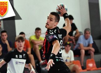 (ГАЛЕРИЈА) Вардар против Бутел се загреваа за Пелистер