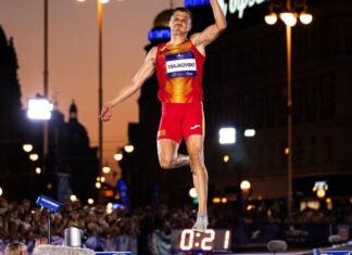 Нов одличен скок на Трајковски на митингот во Загреб