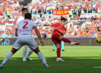 (ВИДЕО) Рома во последната минута стигна до победа над Монца