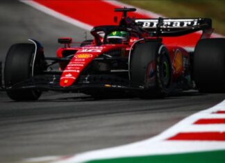 (ВИДЕО) Прв пат сезонава Ферари ќе стартува од првите две места на трката во Мексико