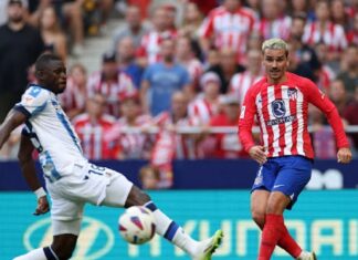 (ВИДЕО) Гризман му донесе три бода на Атлетико Мадрид