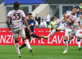 (ВИДЕО) Интер имаше два гола предност, а Болоња освои бод