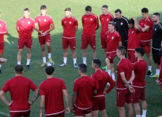 (ВИДЕО) Македонија во позитивна атмосфера го чека дуелот со Украина