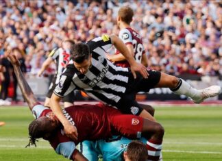 (ВИДЕО) Вест Хем и Њукасл одиграа без победник, во натпревар со четири гола