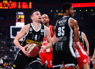 (ВИДЕО) Партизан ја доби Црвена Звезда во АБА лигата