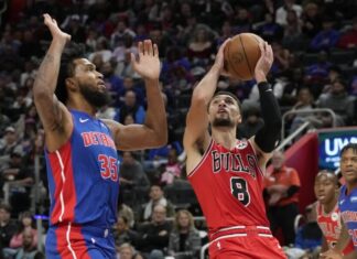 (ВИДЕО) Бадијала 51 поен на Зак Лавин кога Чикаго загуби