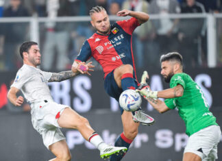 (ВИДЕО) Драма во Џенова, Милан со сомнителен гол до победа во финишот