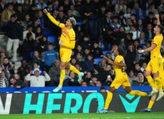 Араухо во 94.минута и донесе победа на Барселона