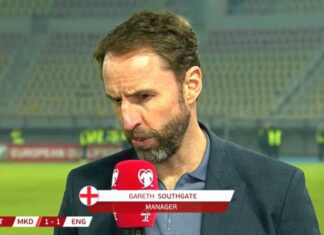 На англискиот селектор Саутгејт тревата му беше крива