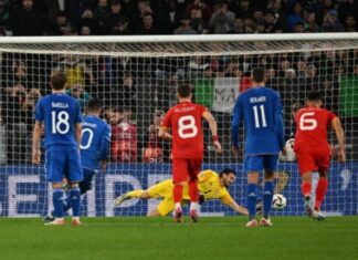 (ВИДЕО+ФОТО) Убедлив пораз на Македонија на гостувањето во Рим