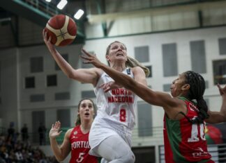 Македонските кошаркарки поразени од Португалија (ВИДЕО+ФОТО)