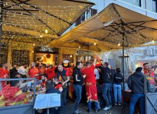 (ФОТО) Македонците се загреваат за дуелот на „Олимпико“