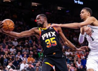 Кевин Дурент од јунак до трагичар во поразот на Феникс од Сан Антонио