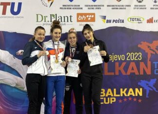 Милјана Рељиќ се закити со сребро