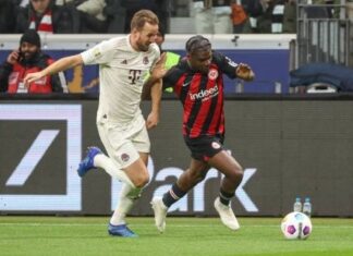 (ВИДЕО) Ајнтрахт со „петарда” го поздрави Баерн