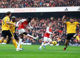 (ВИДЕО) Арсенал извлече победа против Вулверхемптон