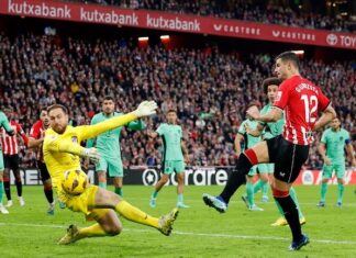 (ВИДЕО) Атлетик Билбао го надигра Атлетико Мадрид