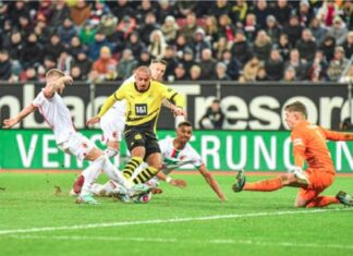 (ВИДЕО) Борусија Дортмунд освои само бод на гостувањето кај Аугсбург