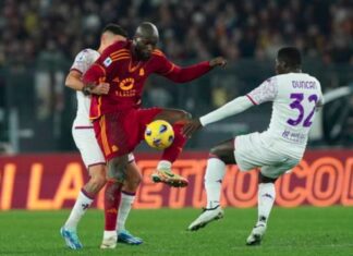 (ВИДЕО) Рома два пати „поцрвене” во ремито со Фиорентина