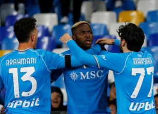 (ВИДЕО) Наполи и покрај непогодните услови триумфираше над Каљари