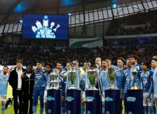 (ВИДЕО) Манчестер Сити победнички ја заокружи најуспешната година на клубот