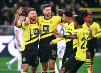 Со три гола на Фулкруг, Борусија Дортмунд славеше над Бохум
