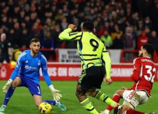 Арсенал се врати на 2.место на табелата