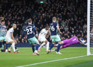 Тотенхем во натпревар со пет гола едвај го победи Берентфорд