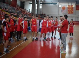 Најмладите кошаркари (У14) се првите со активности во 2024-та