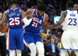 Голден Стејт ја победи Филаделфија која остана без Ембид