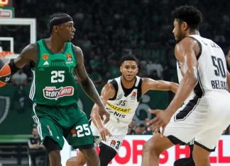 Панатинаикос во финишот го скрши отпорот на Партизан