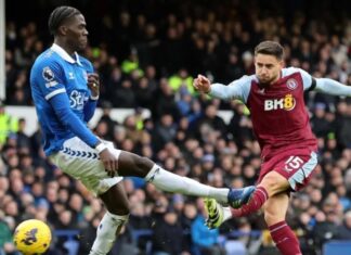 Во многу борба – без голови одиграа Евертон и Астон Вила