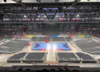 Арената во Дизелдорф подготвена да ги пречека македонските ракометари