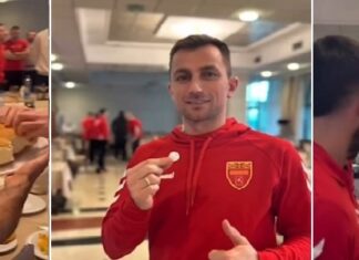 (ВИДЕО) Никола Костески е „ксметлијата“ нему му падна паричката