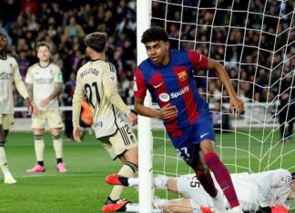 Барселона во меч со 6 гола само до бод против Гранада