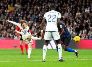 Модриќ со еврогол му донесе победа на Реал