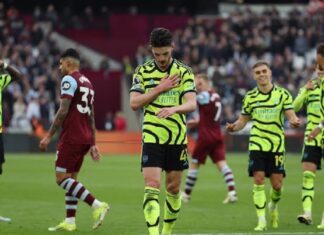 Арсенал го посрамоти Вест Хем пред своите фанови