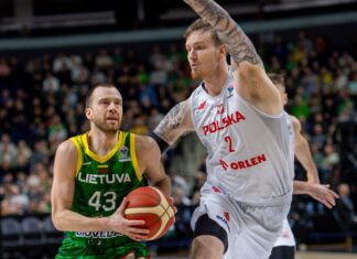 Литванија со победа над Полска ги почна квалификациите за Евробаскет 2025