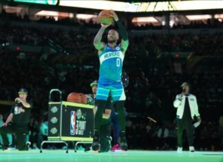 Демјан Лилард шампион во шутирање тројки, Кари ја победи Јонеску (ВИДЕО)