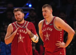 Дончиќ и Јокиќ си играа „мајтап“ на „Ол-старот“ (ВИДЕО)