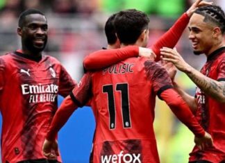 Победа на Милан против Емполи која го носи на второто место во Калчото